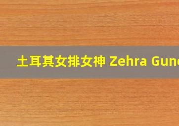 土耳其女排女神 Zehra Gunes